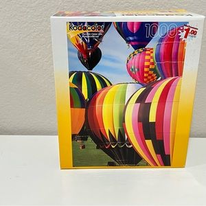 Kodacolor puzzle 1000pc Hot air Balloons New